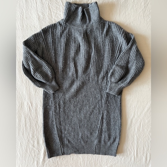 Knit Mock Neck Tunic - Picture 1 of 3